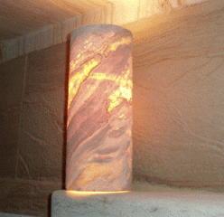Säulenverkleidung mit flexiblen Sandstein von YTTERSTONE®