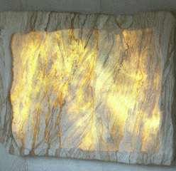 Wandverkleidung mit hinterleuchtetem Sandstein von YTTERSTONE®